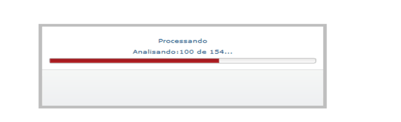 Arquivo selecionado para importação